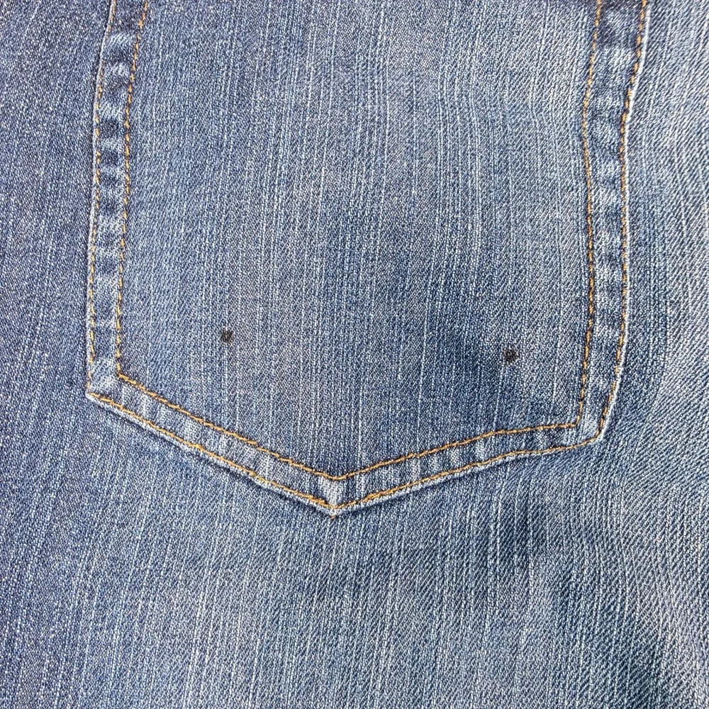 Lauren Ralph Lauren Studded Jeans Women 12 Blue Cotton Bootcut Embellished Denim